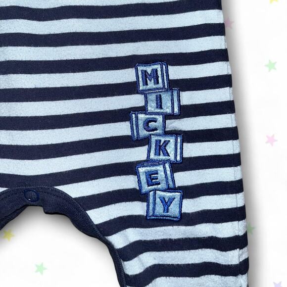 Vintage striped Mickey Mouse PJs - Picture 3 of 4